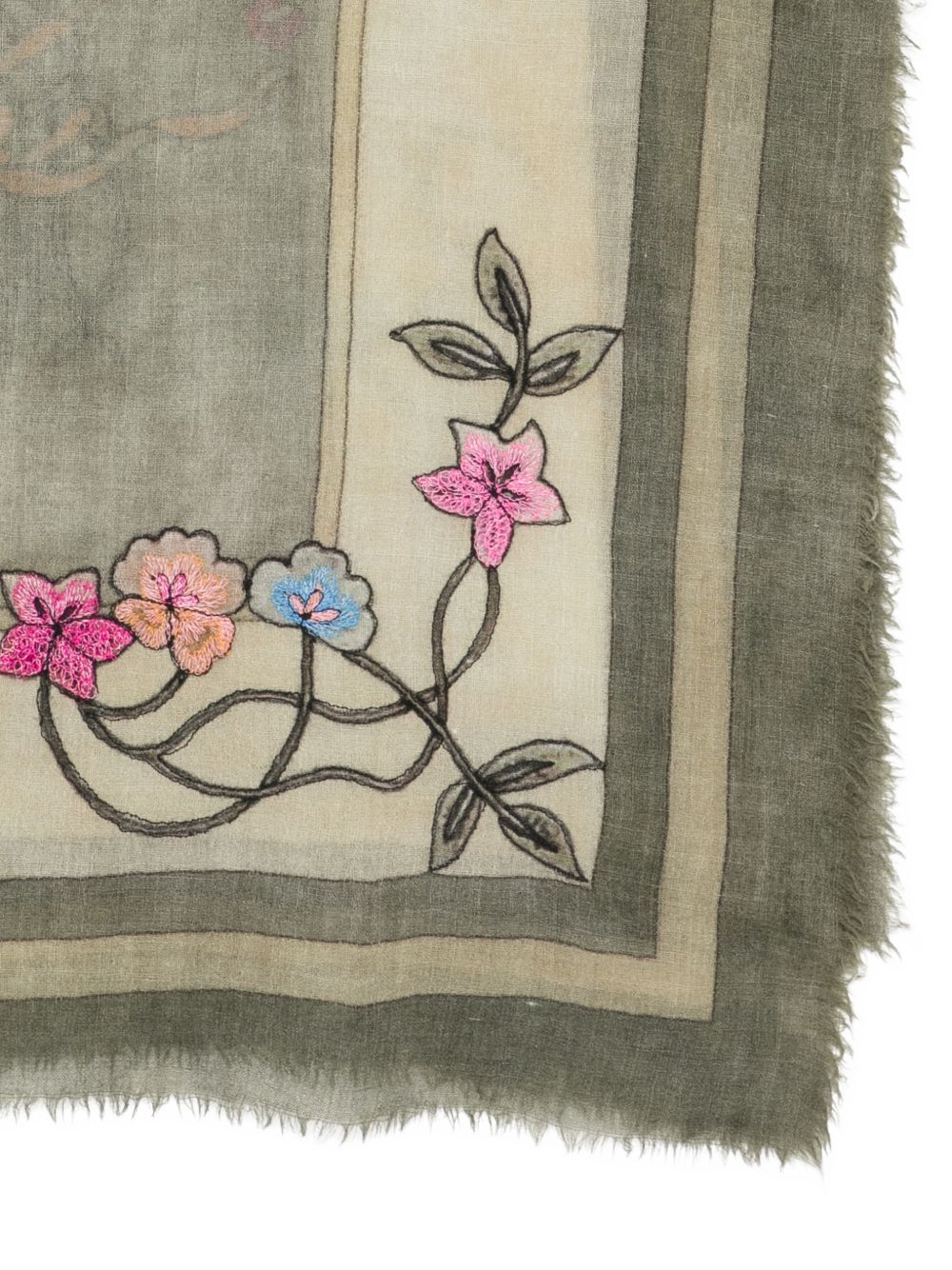 Faliero Sarti Chantal wool scarf – Wool 92%, Polyester 8% - view 2