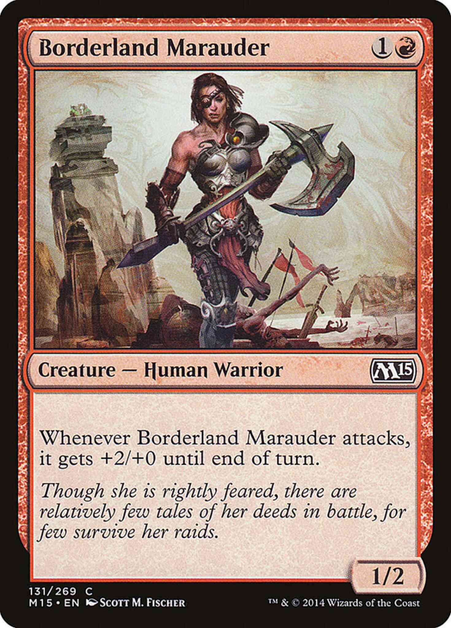 Marauder 131 magic – Borderland Marauder [131] [Magic 2015] [Non-Foil]