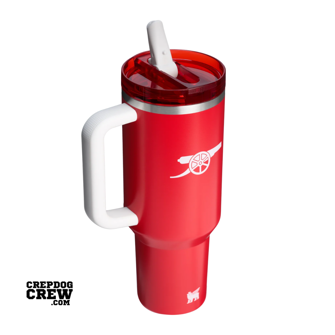 STANLEY x Arsenal TUMBLER Mug 1913 ProTour Flip Straw Arsenal DNA Red 40 oz (Limited Edition) - view 2