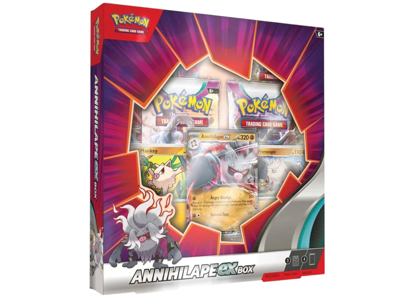 Scarlet violet annihilape – 2024 Pokémon Scarlet & Violet Annihilape EX Collection Box