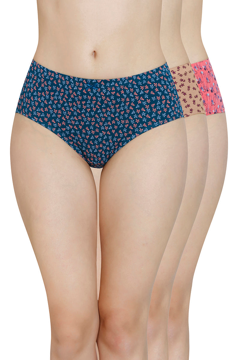 Amante Inner Elastic Waistband Hipster Panty (Pack of 3)