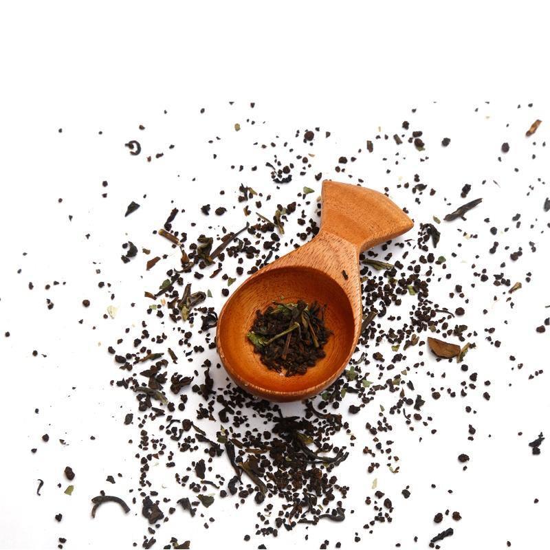 The Indus Valley Neem Wood Masala Spoon - Round