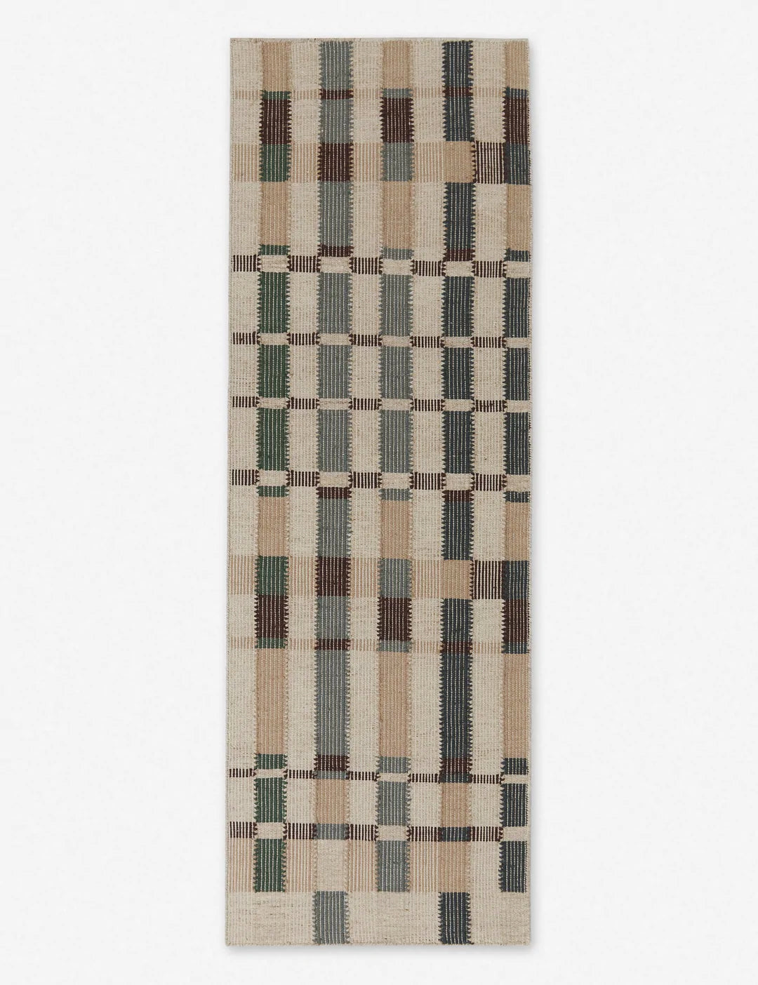 Lulu and Georgia Marli Flatweave Wool Rug by Nina Freudenberger - view 3