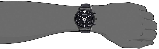 Emporio Armani Luigi Black Dial Men 46mm - view 2