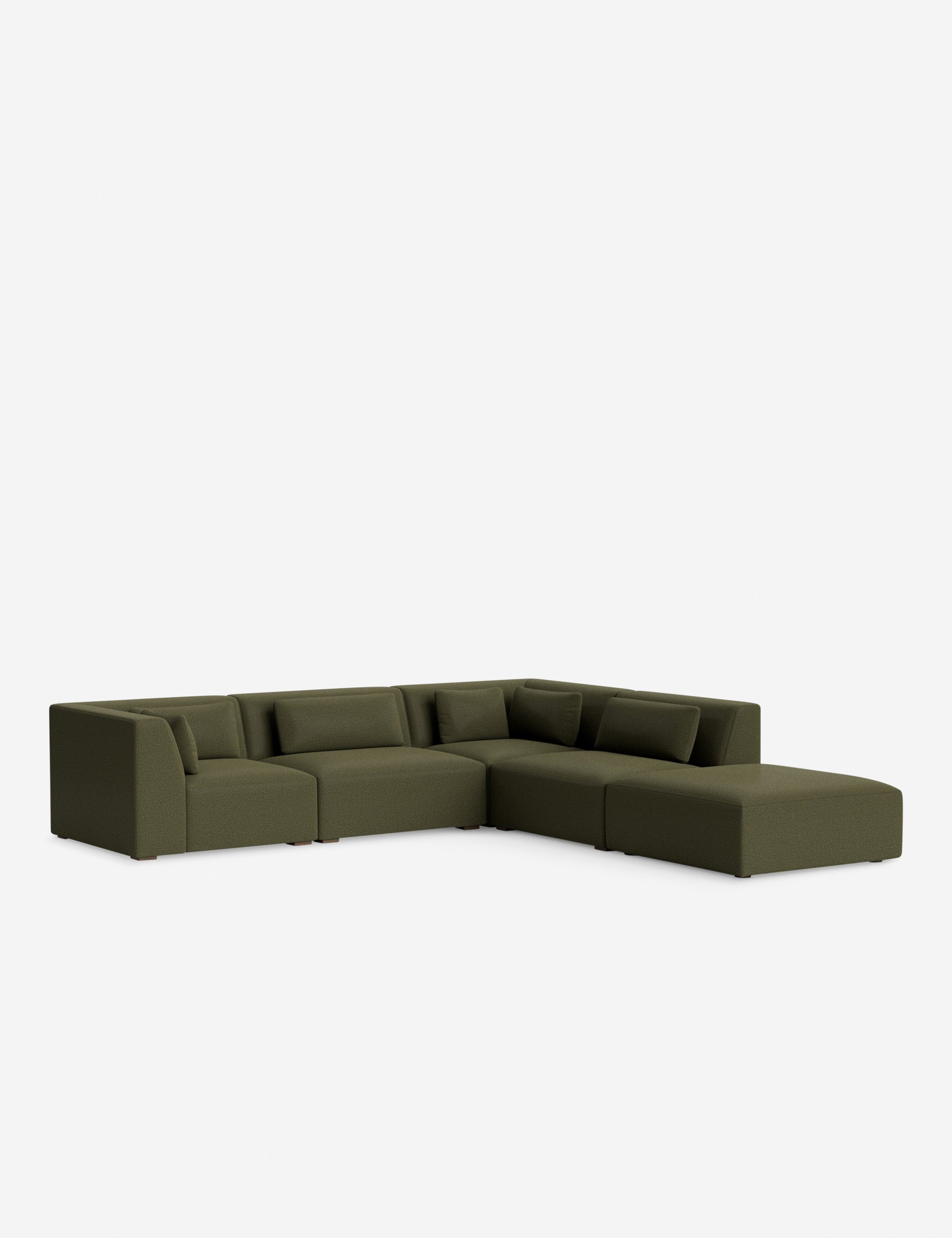 Lulu and Georgia Koh Modular Sectional Sofa With Ottoman - view 50