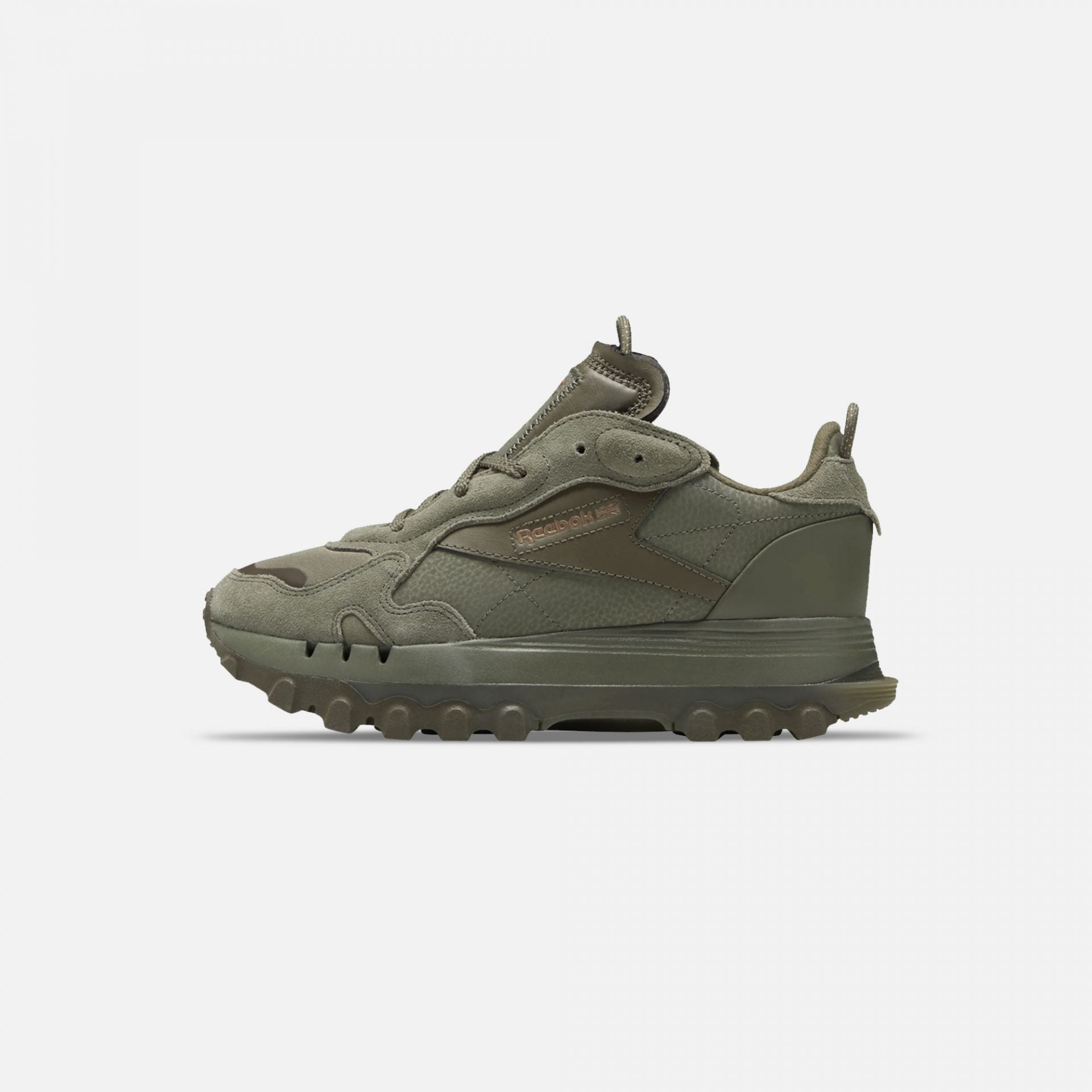 Reebok | CARDI B CLASSIC LEATHER HUNTER GREEN - view 4