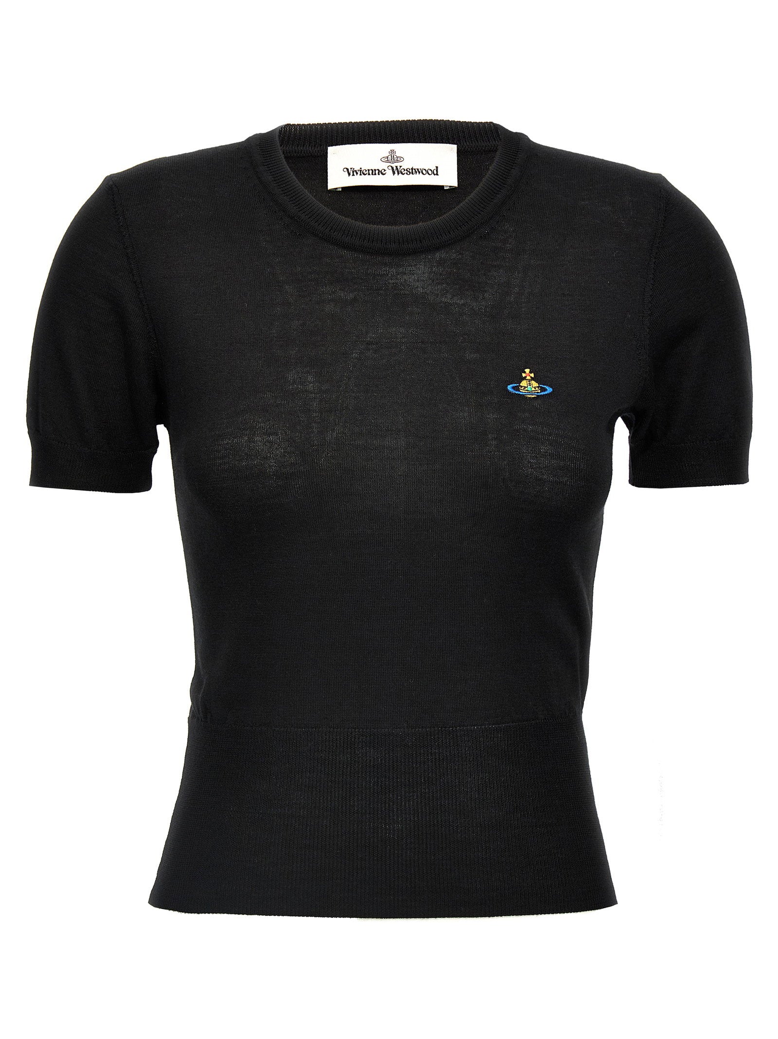 Vivienne westwood t-shirts – Vivienne Westwood Bea Top – 70% wool, 30% silk
