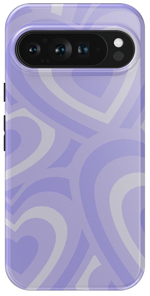 Casetry Love Song | Lavender Heart Google Pixel Case - view 17