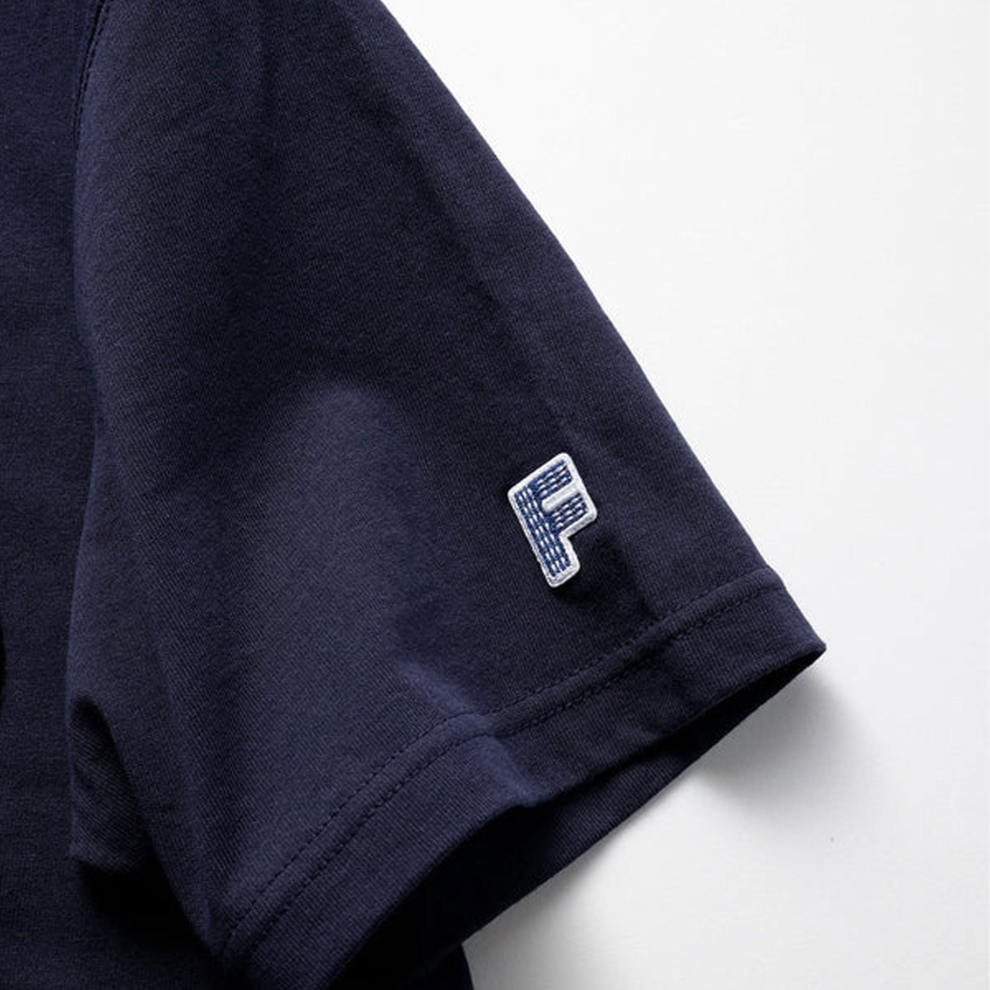 Fdmtl | Circle Patch Tee { Blue - view 3