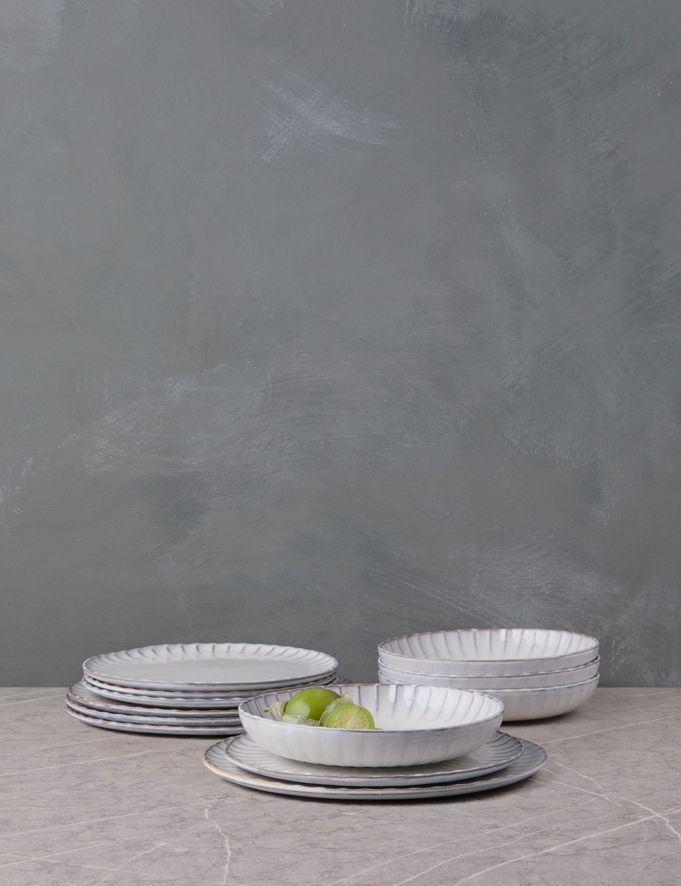 Lulu and Georgia Inku Ceramic Dinnerware by Sergio Herman x Serax