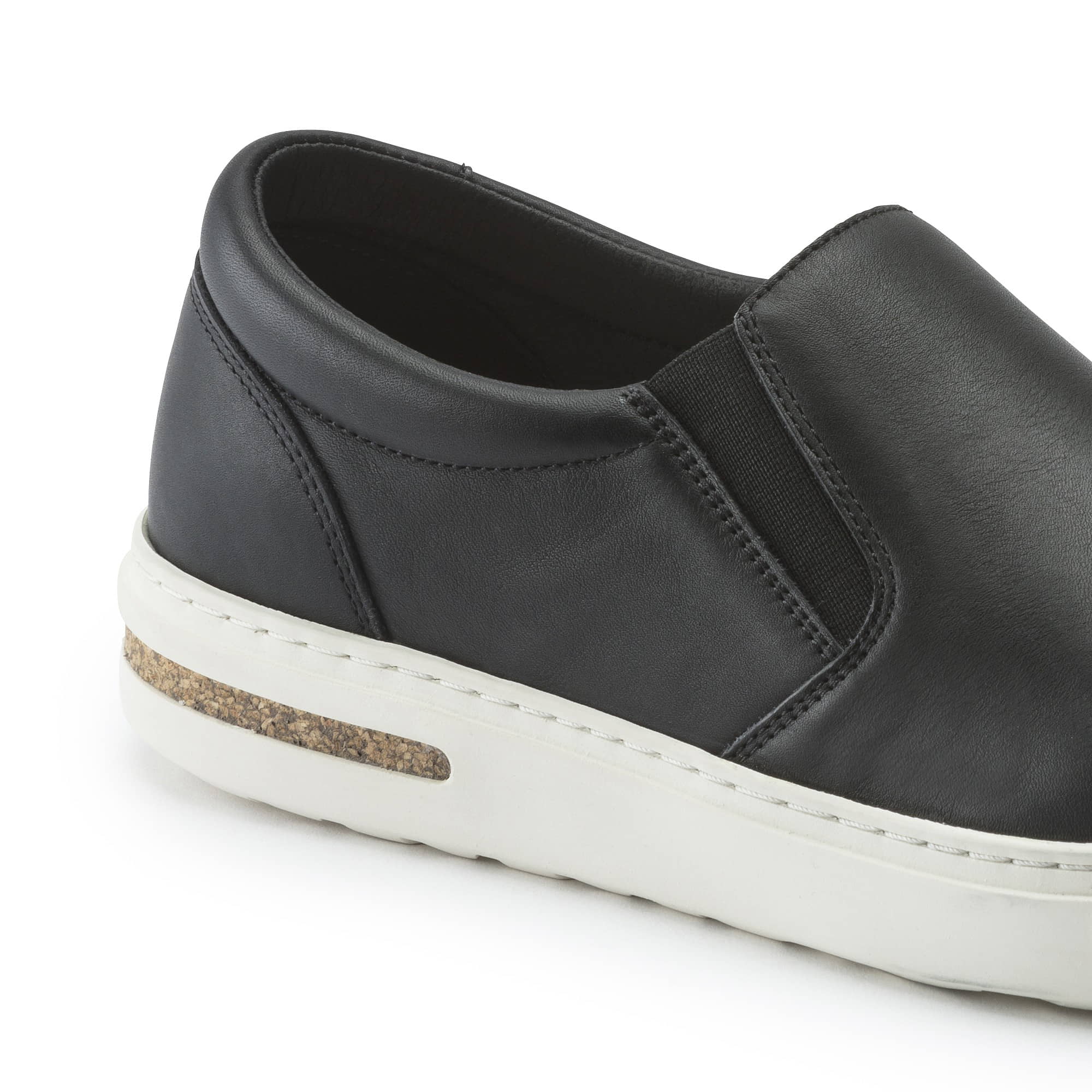 Birkenstock Oswego Natural Leather – Black Black - view 5