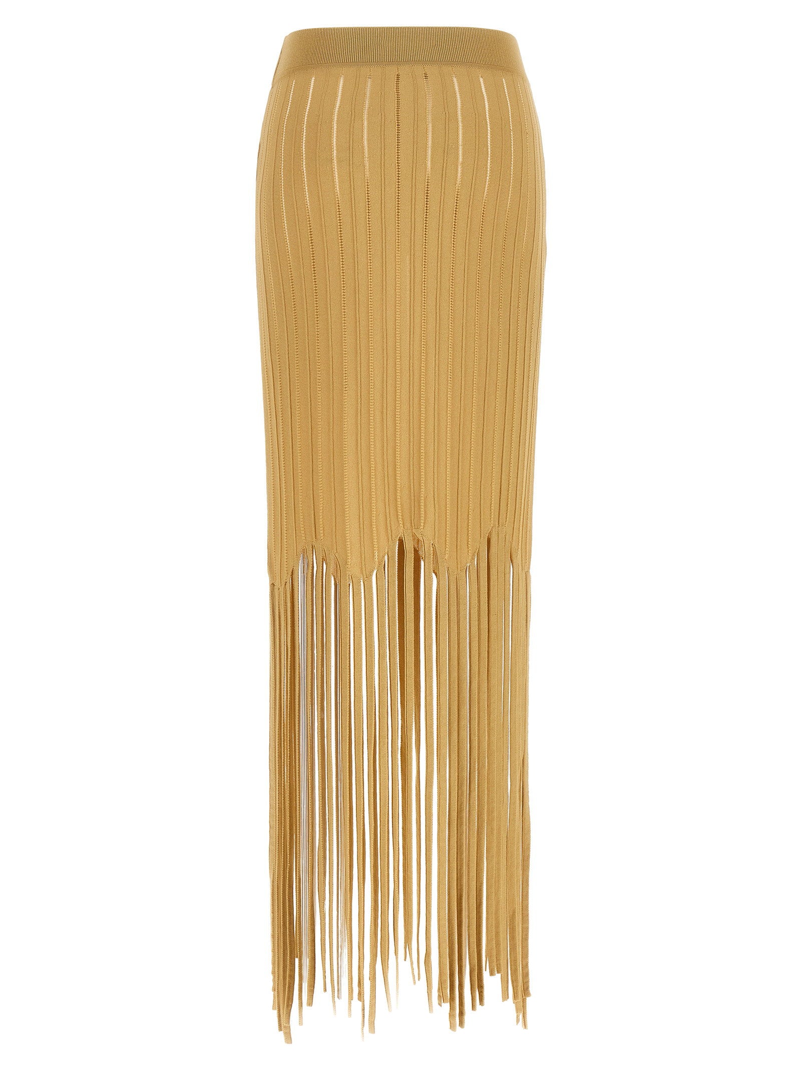 Balmain Fringed Skirt - view 2