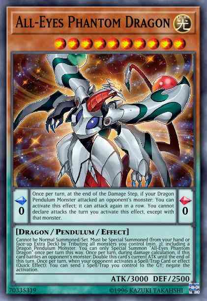 Yu-Gi-Oh! All-Eyes Phantom Dragon - BLHR-EN043 - Secret Rare - 1st Edition
