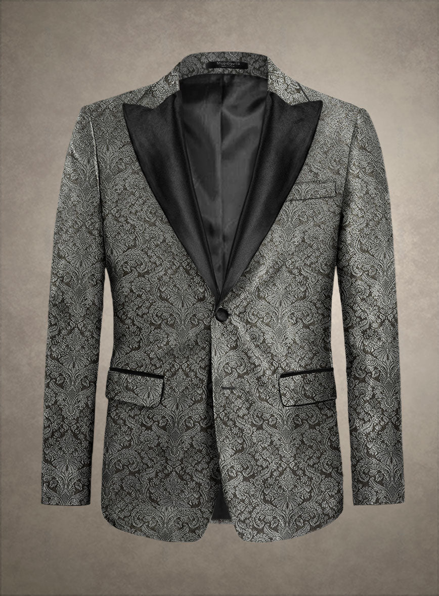 StudioSuits Italian Silk Zariel Tuxedo Blazer