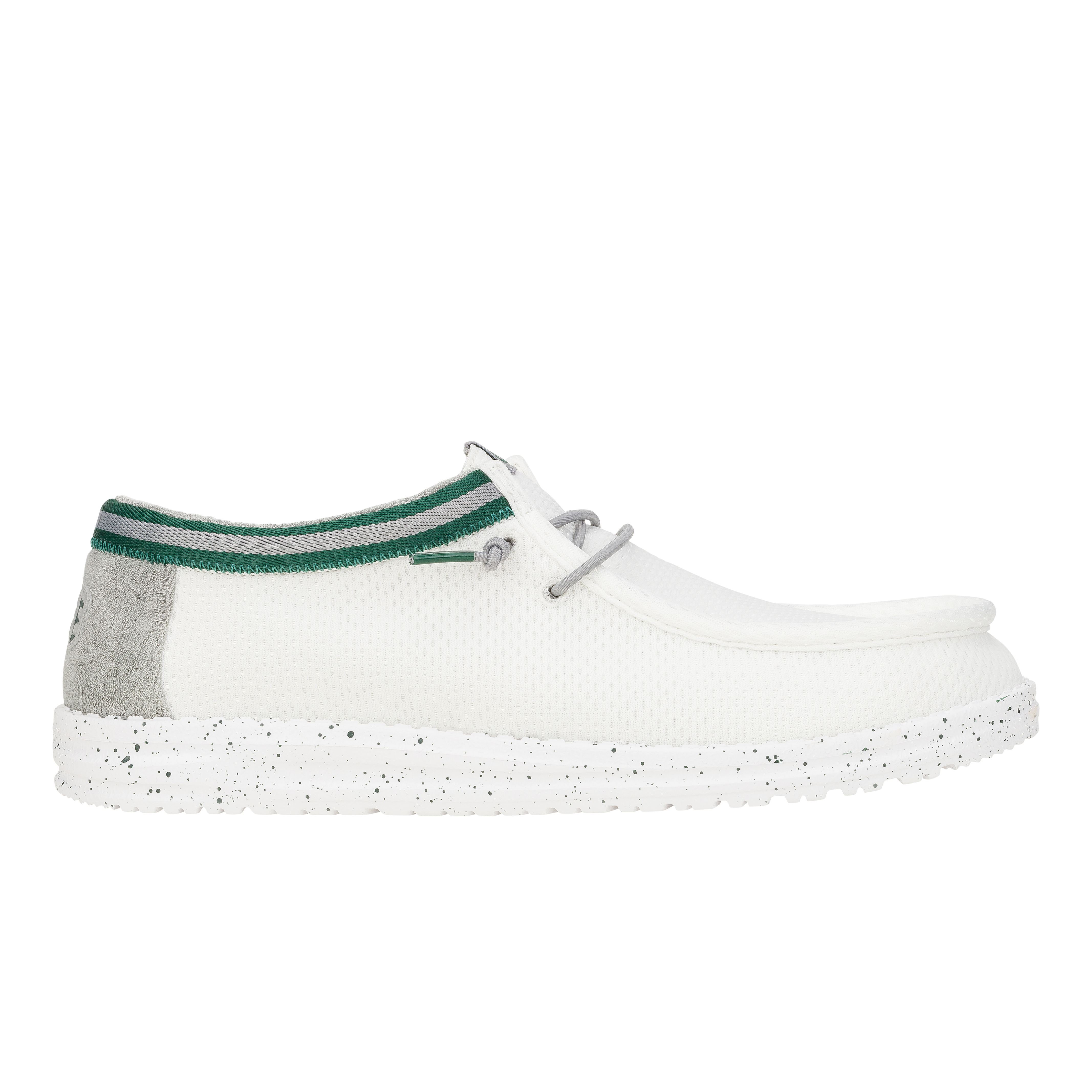 HEYDUDE shoes Wally Varsity Jersey - White Green - view 7