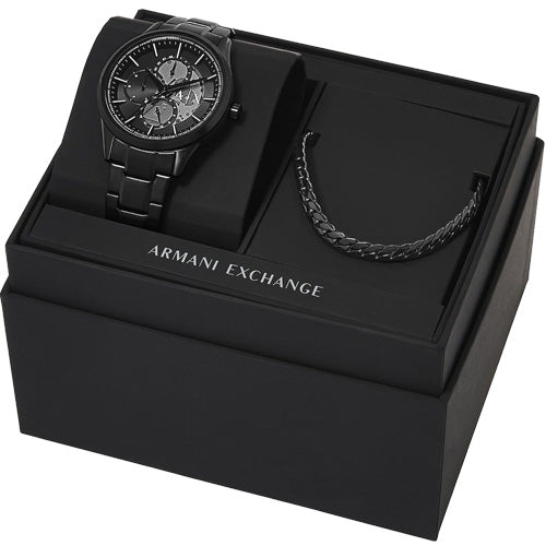 Armani Exchange Dante Black Dial Men 42mm AX7160SET - view 3