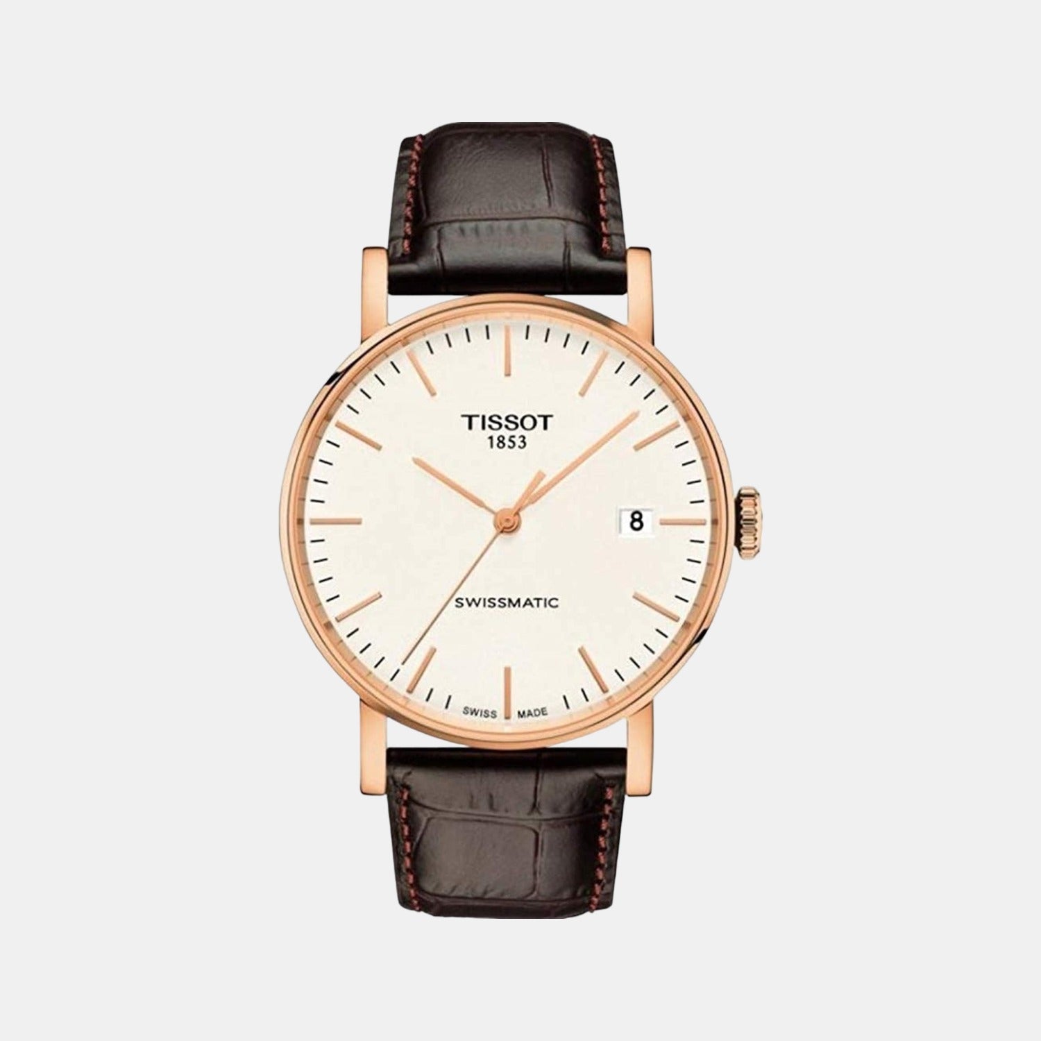 Tissot Everytime Men Analog Leather Watch T1094073603100
