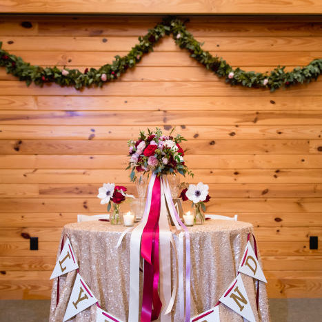 fiftyflowers.com Rustic Glam Winter Wedding - view 2