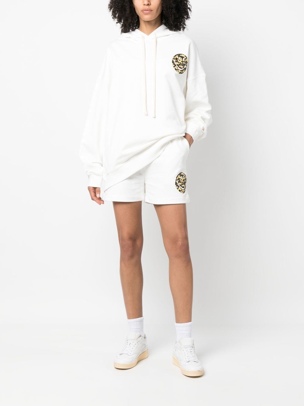 Joshua Sanders Smiley logo cotton hoodie – Cotton 100% - view 3