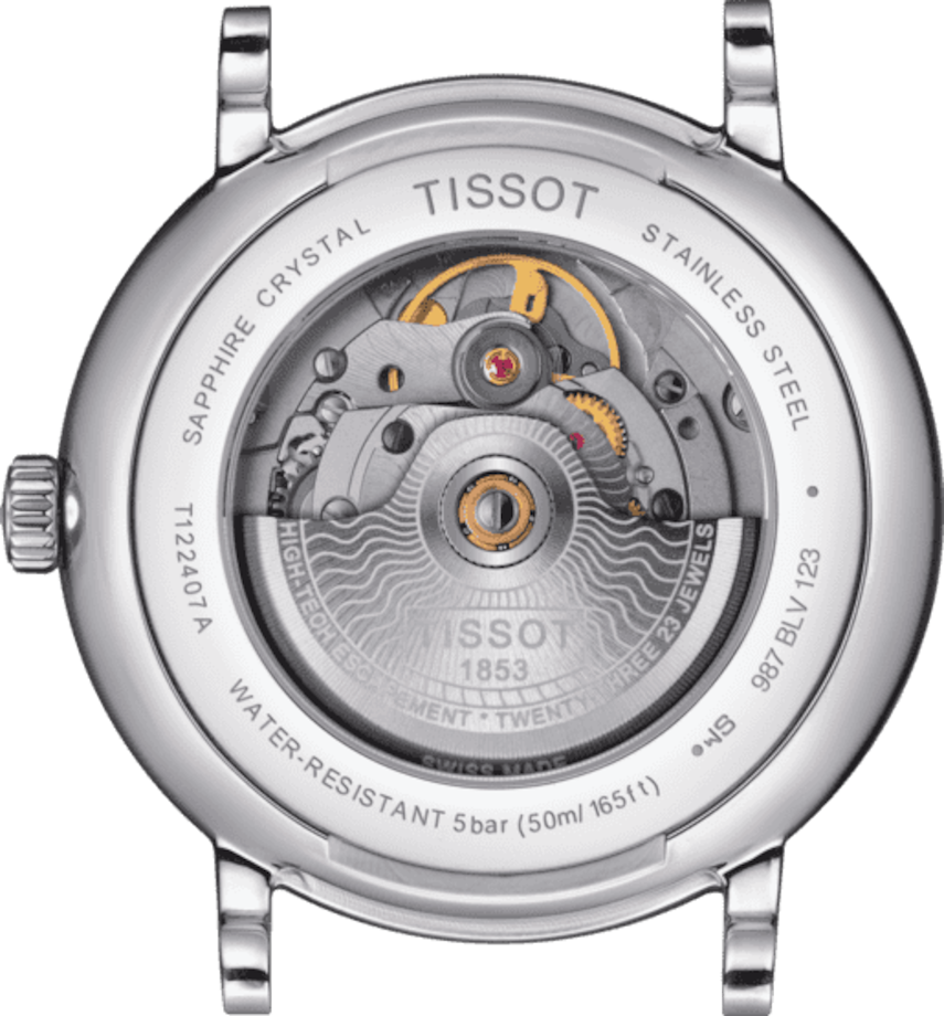 Tissot T-Classic Black Dial Men 40mm - view 2