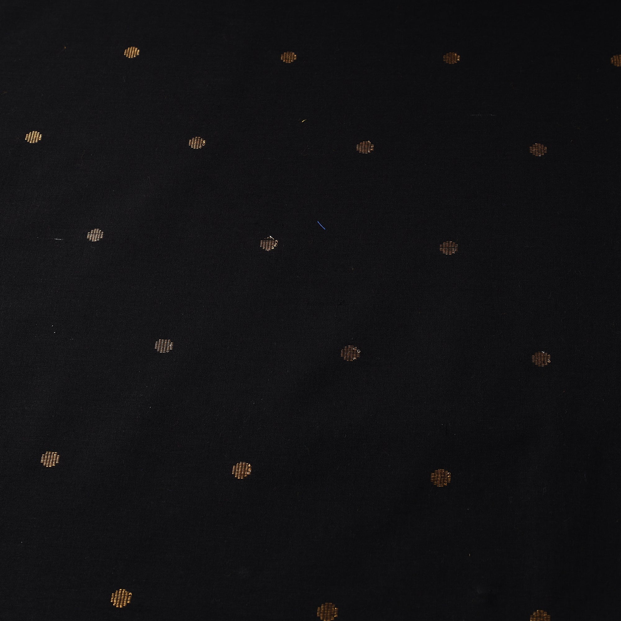 ITOKRI CRAFTS INITIATIVE Black - Prewashed Cotton Jacquard Fabric 01 - view 4