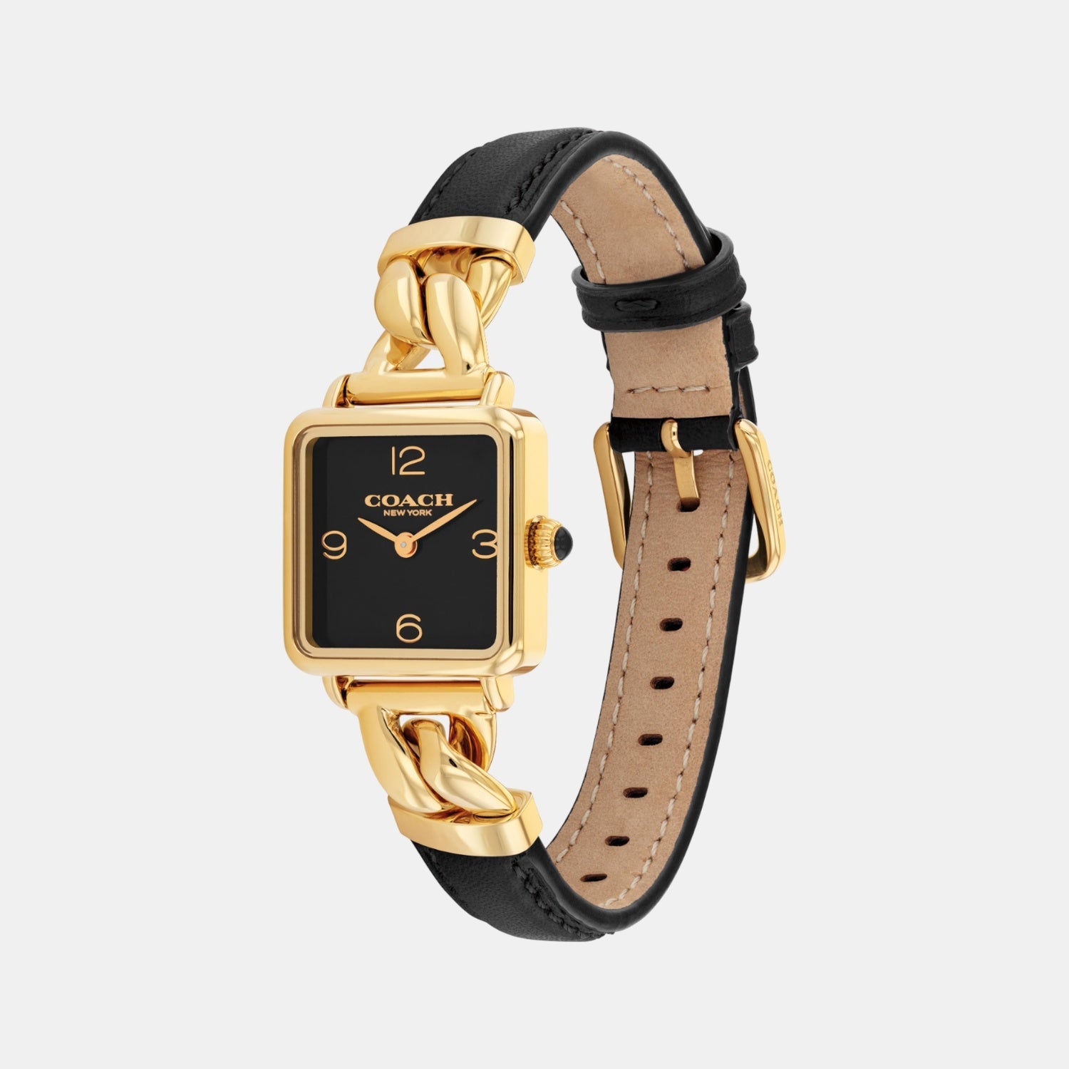 Coach Cass Women Quartz Black Dial Analog Calf Watch 14504356 - view 2