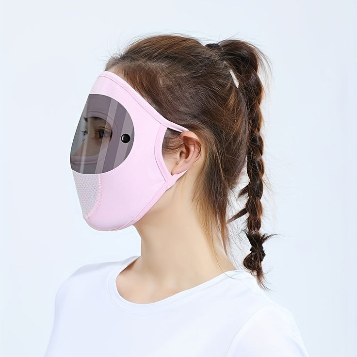 Roposo Clout UV Sun Protection Breathable Face Mask - view 4