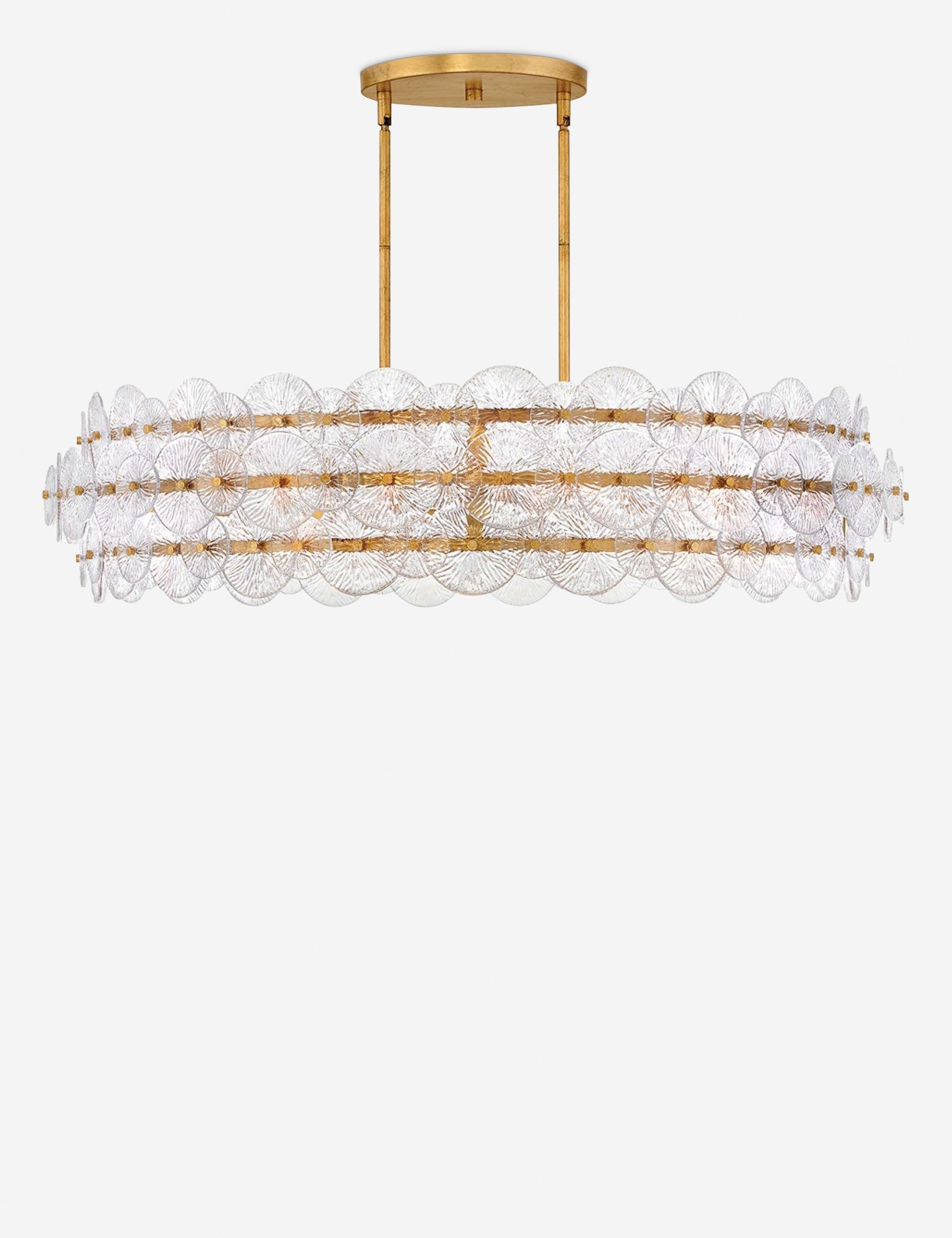 Lulu and Georgia Barcelona Drum Chandelier – Brass