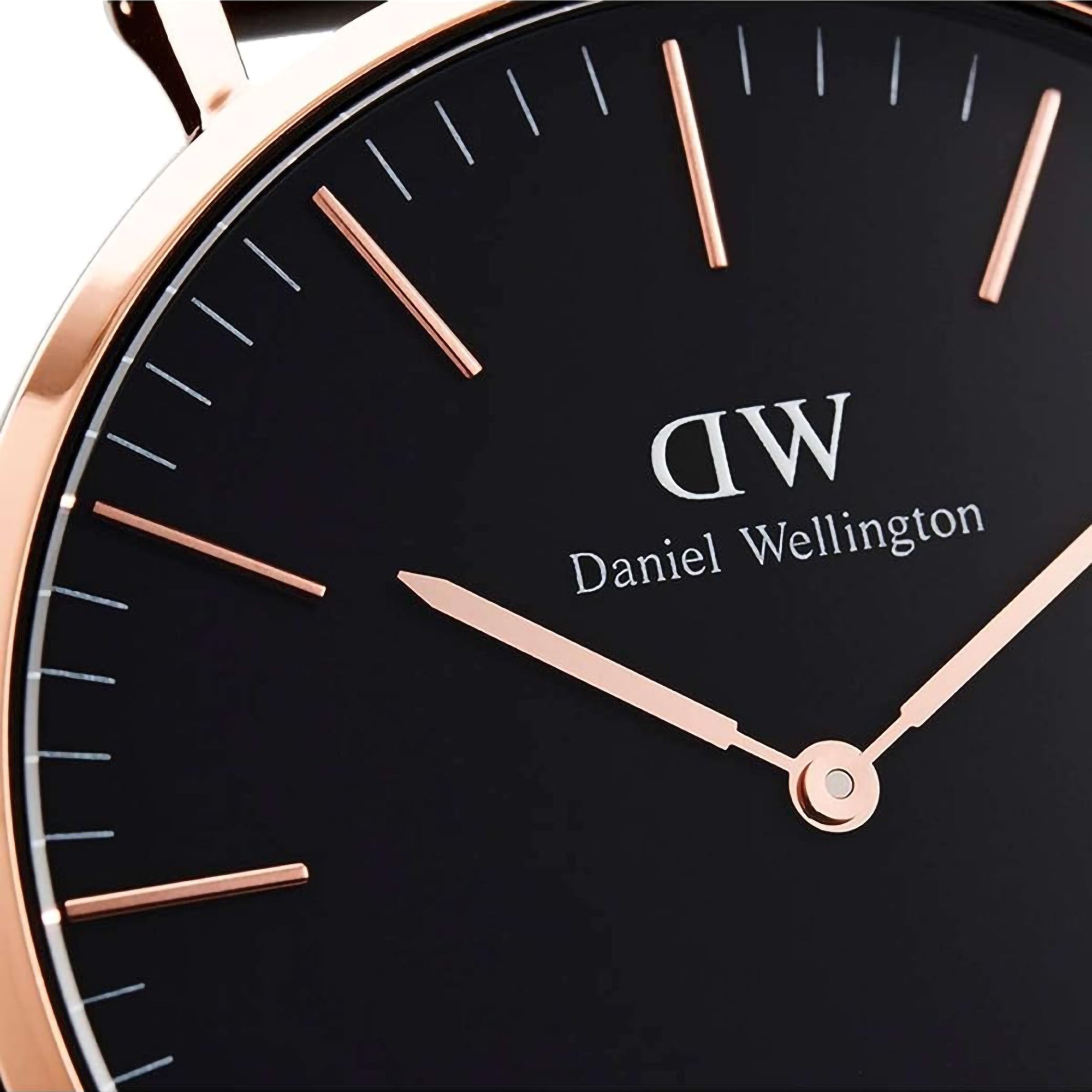 Daniel Wellington Classic Men Quartz Black Dial Analog Leather Watch DW00100127 - view 3