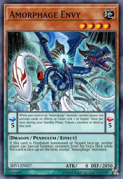 Yu-Gi-Oh! Amorphage Envy - SHVI-EN027 - Rare - 1st Edition