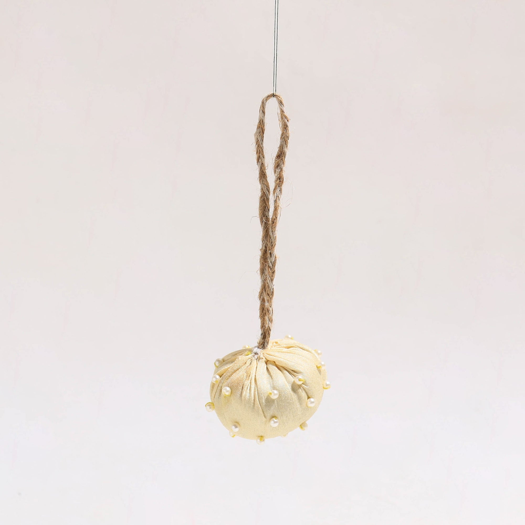 JAN SANDESH Ball - Upcycled Beadwork X-Mas Decor Hanging 14 - view 2