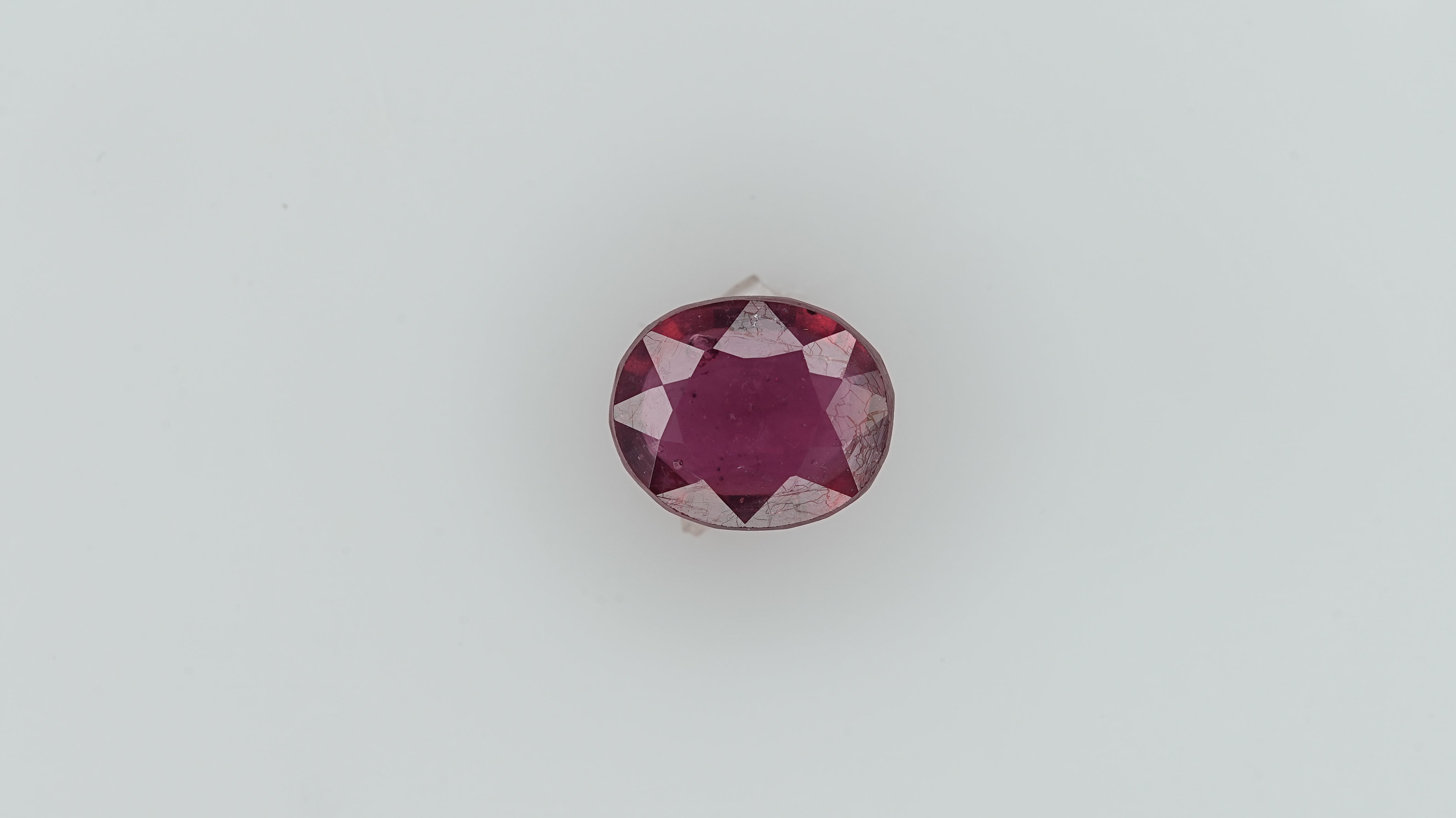 Gemsmantra Ruby - 5.85 Carats (6.435 Ratti)