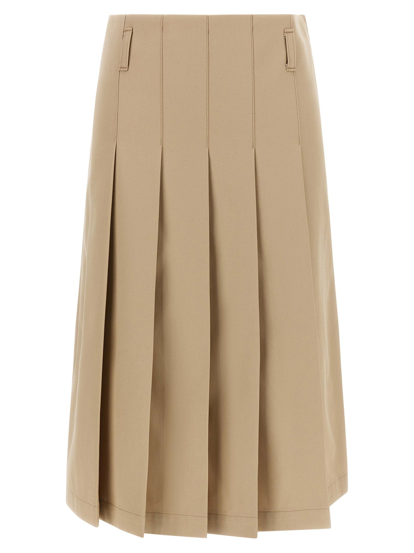 C pleated skirt – A.p.c. Pleated Skirt – 100% biological cotton