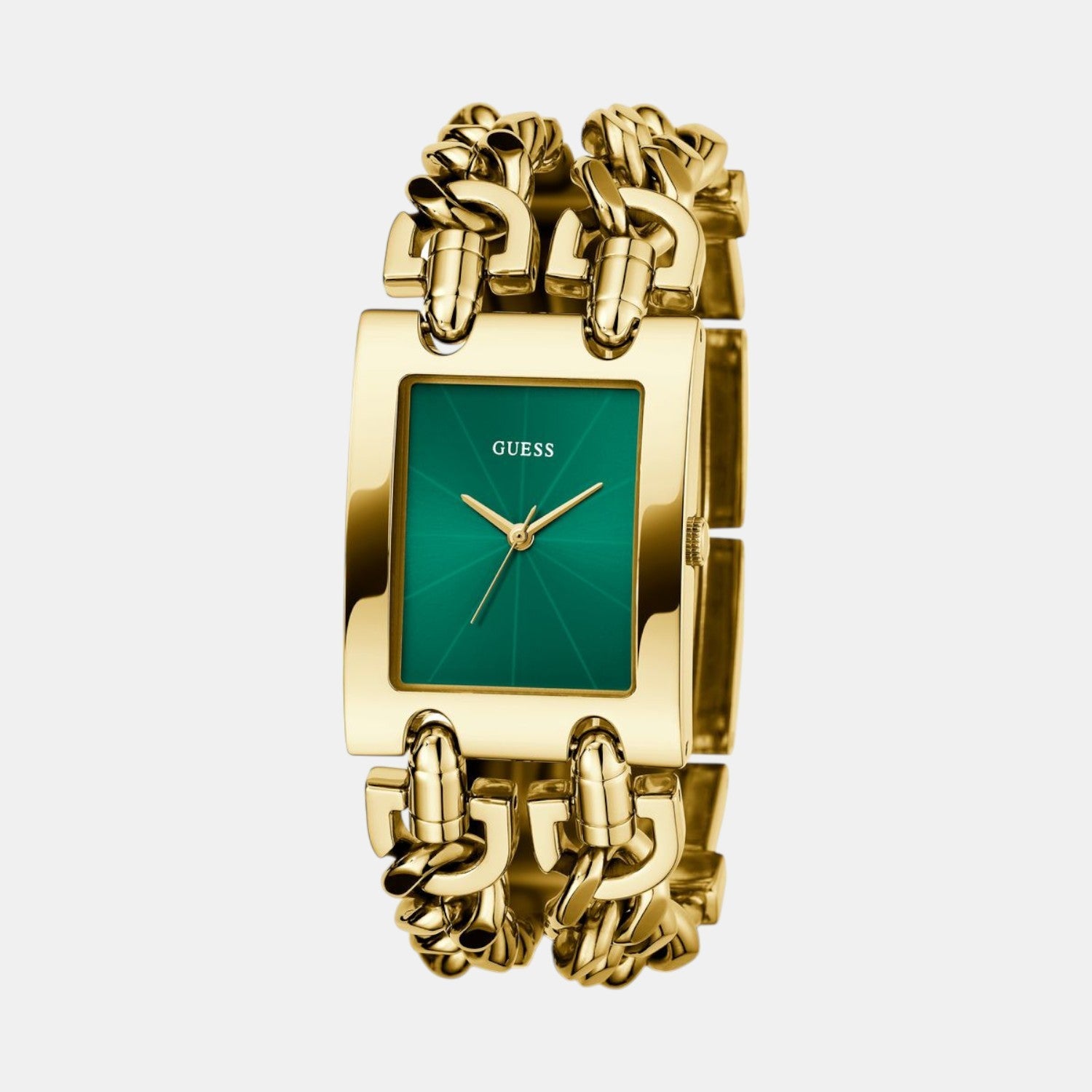 Guess Trend Women Quartz Green Dial Analog Stainless Steel Watch GW0740L2 - view 3
