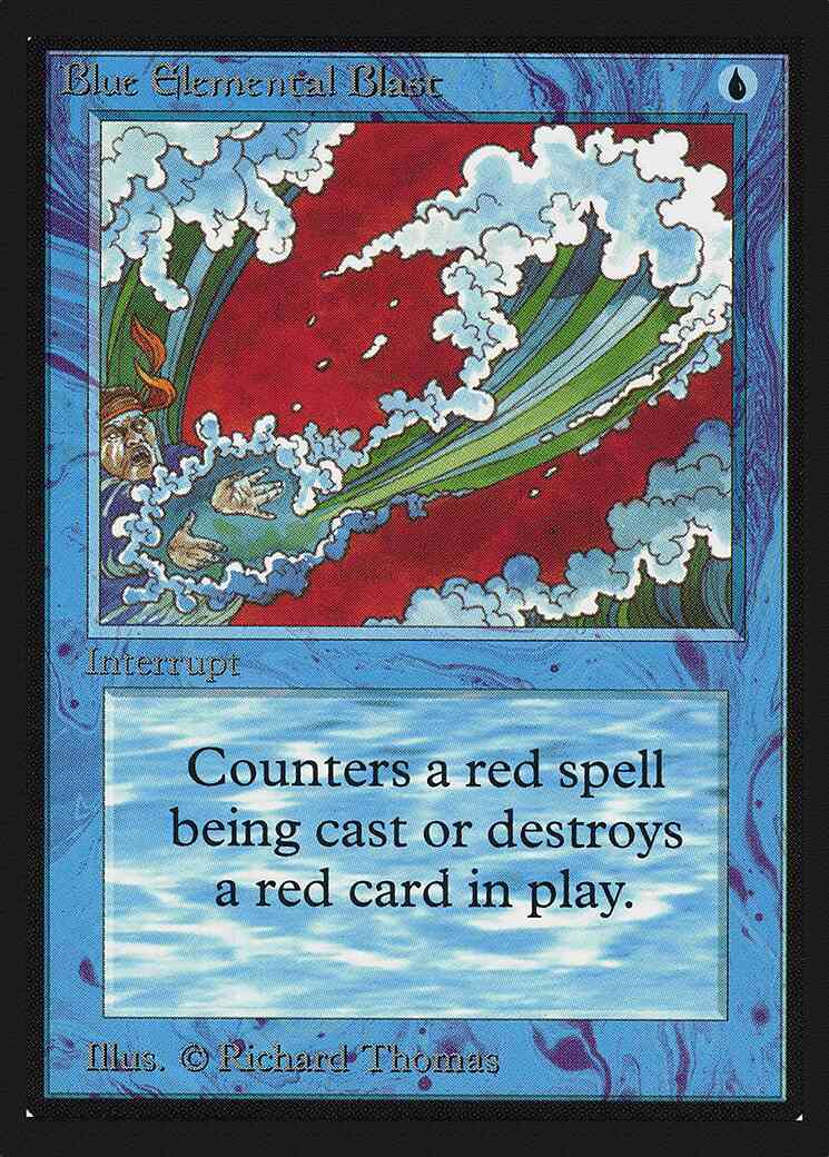 Magic Blue Elemental Blast [50] [Intl Collectors Edition] [Non-Foil]