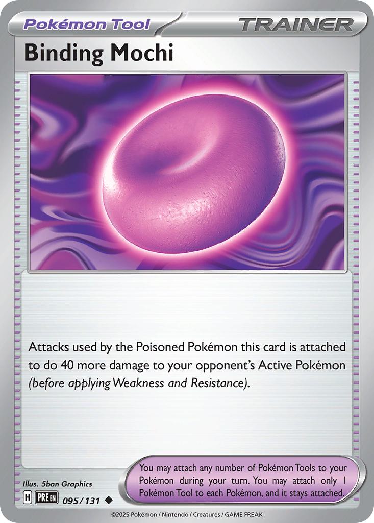 Uncommon sv085-095 non-holo – Pokémon Binding Mochi - 095/131 - Uncommon [sv085-095] [Non-Holo]
