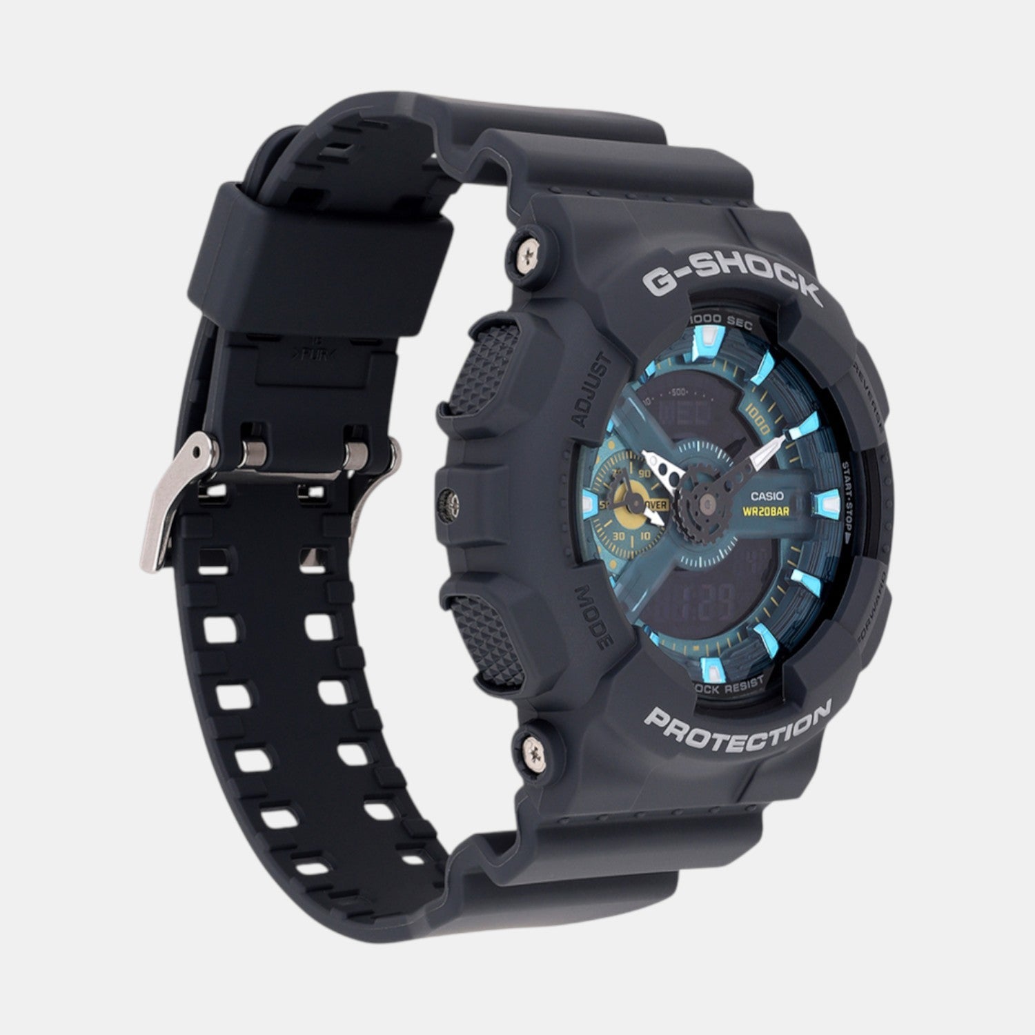 Casio G-Shock Men Quartz Blue Dial Analog Resin Watch G1681 - view 2