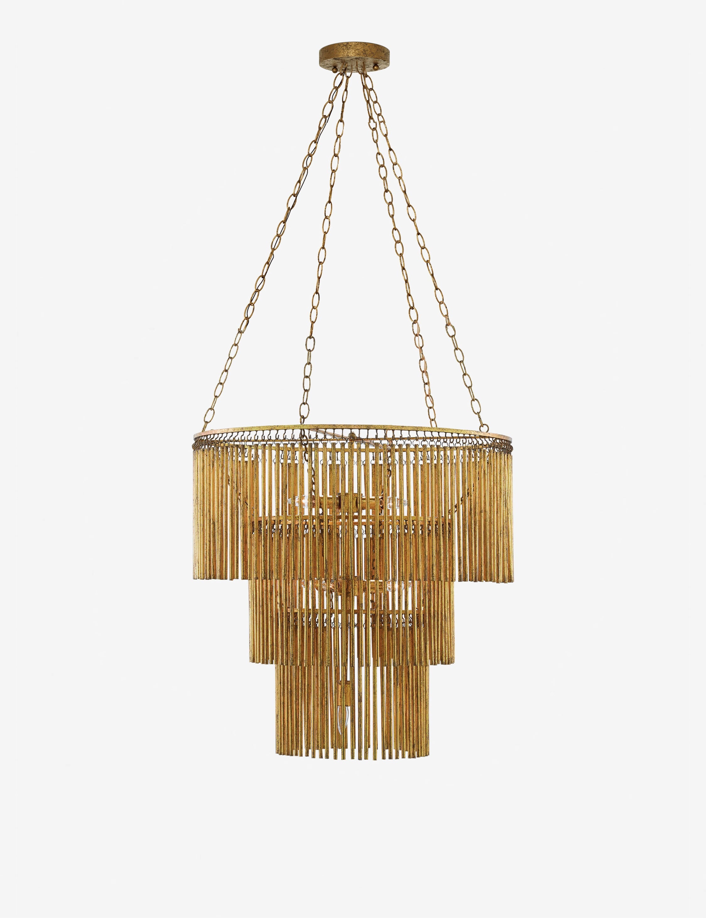 Lulu and Georgia Saint-Yves Chandelier – Brushed Brass