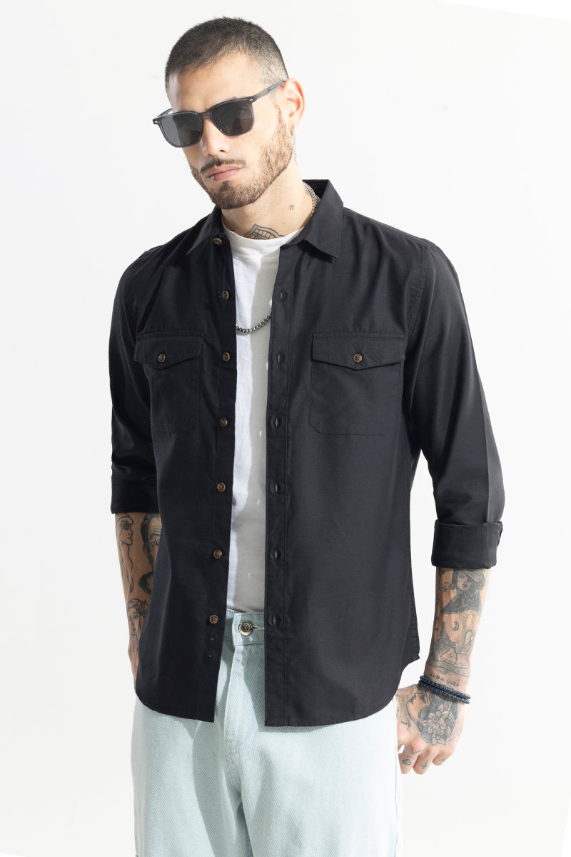 SNITCH Kameron Black Shirt