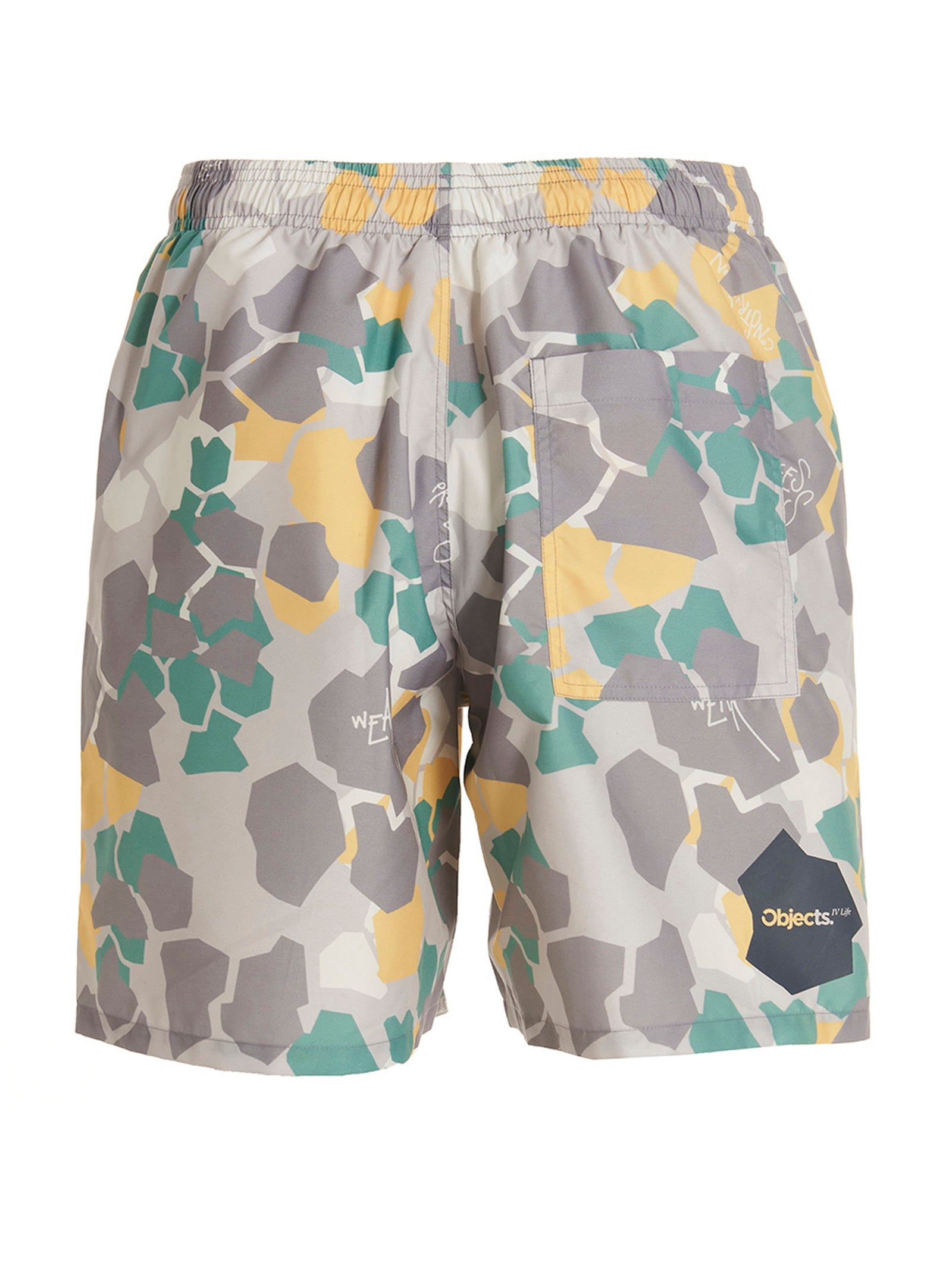 Objects Iv Life Printed Beach Shorts – 100% polyethylene - view 2