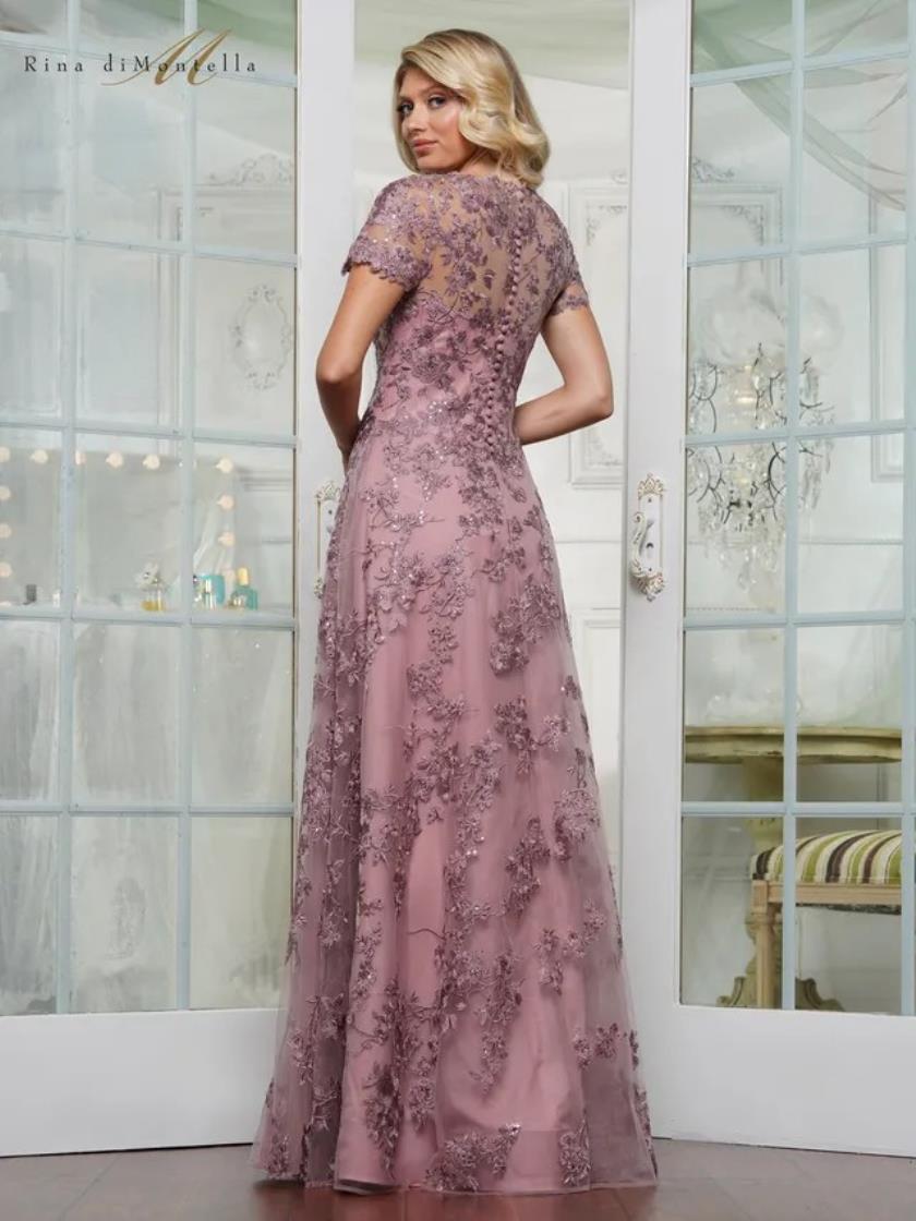 Rina di Montella RD3248 Long Mother of the Bride Formal Dress - view 2