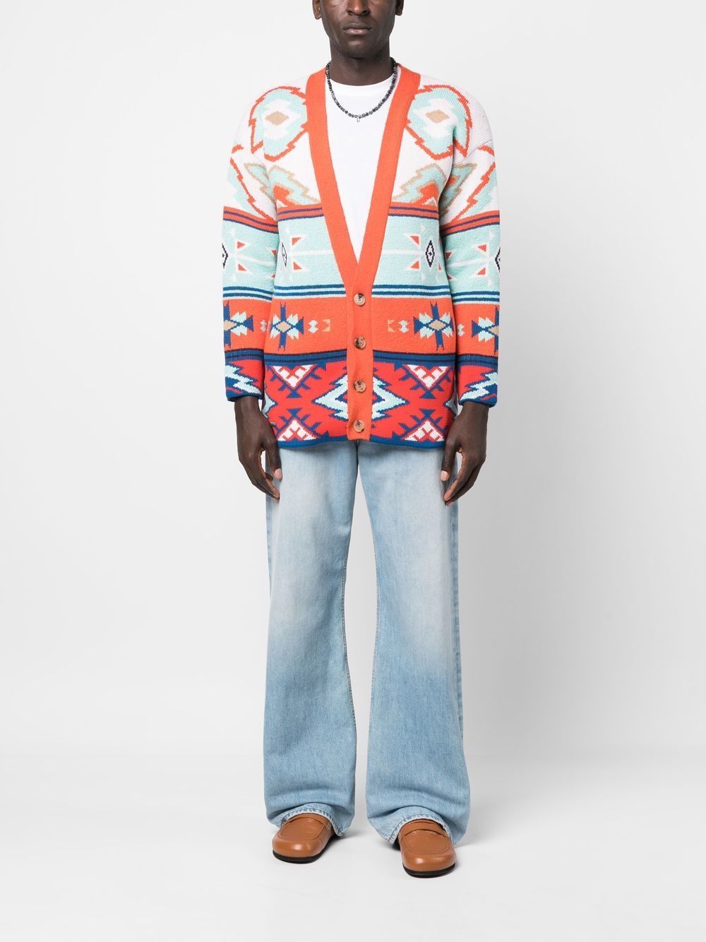Alanui Desert road casmere cardigan – 100% Cotton - view 2
