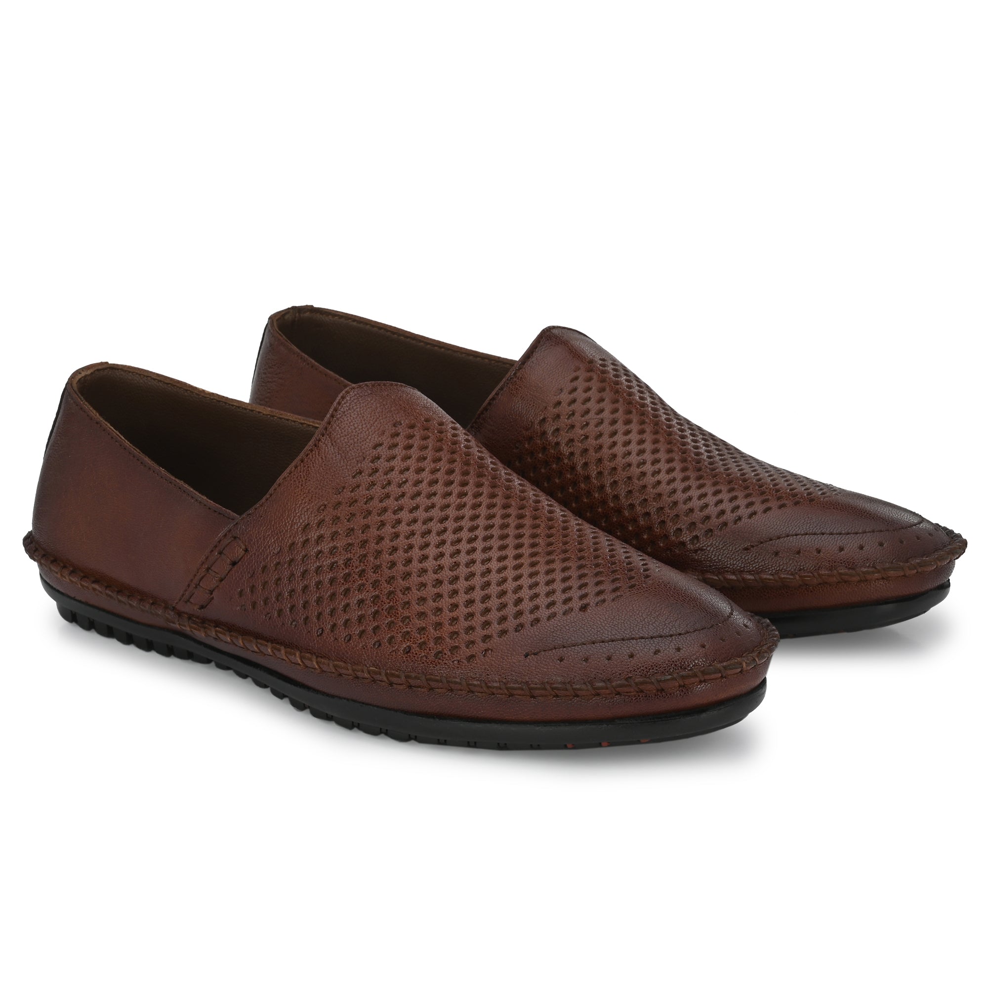 egoss-shoes Egoss Leather Casual Slip On Shoes For Men - view 9