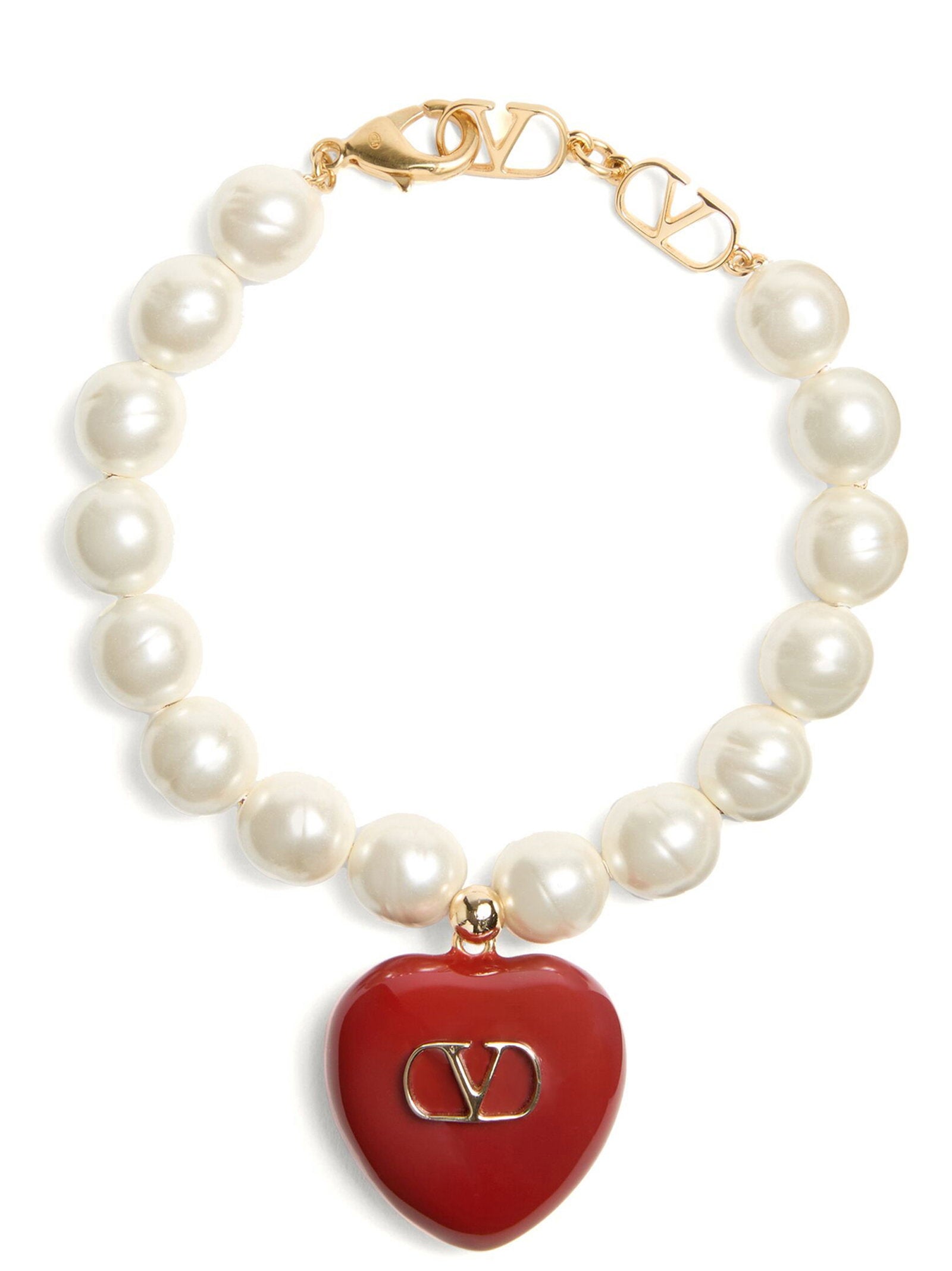 Valentino Garavani Coeur Royal Bracelet – 100% brass