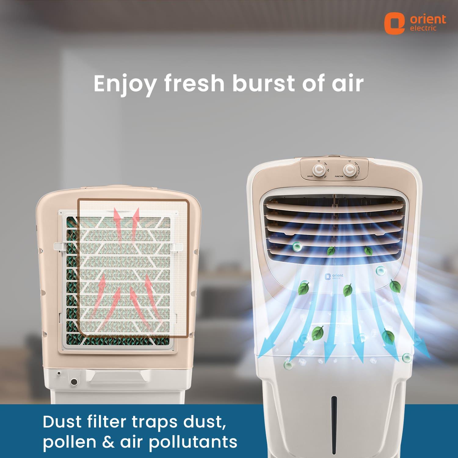 orientelectric Premia Personal Air Cooler – Beige - view 18