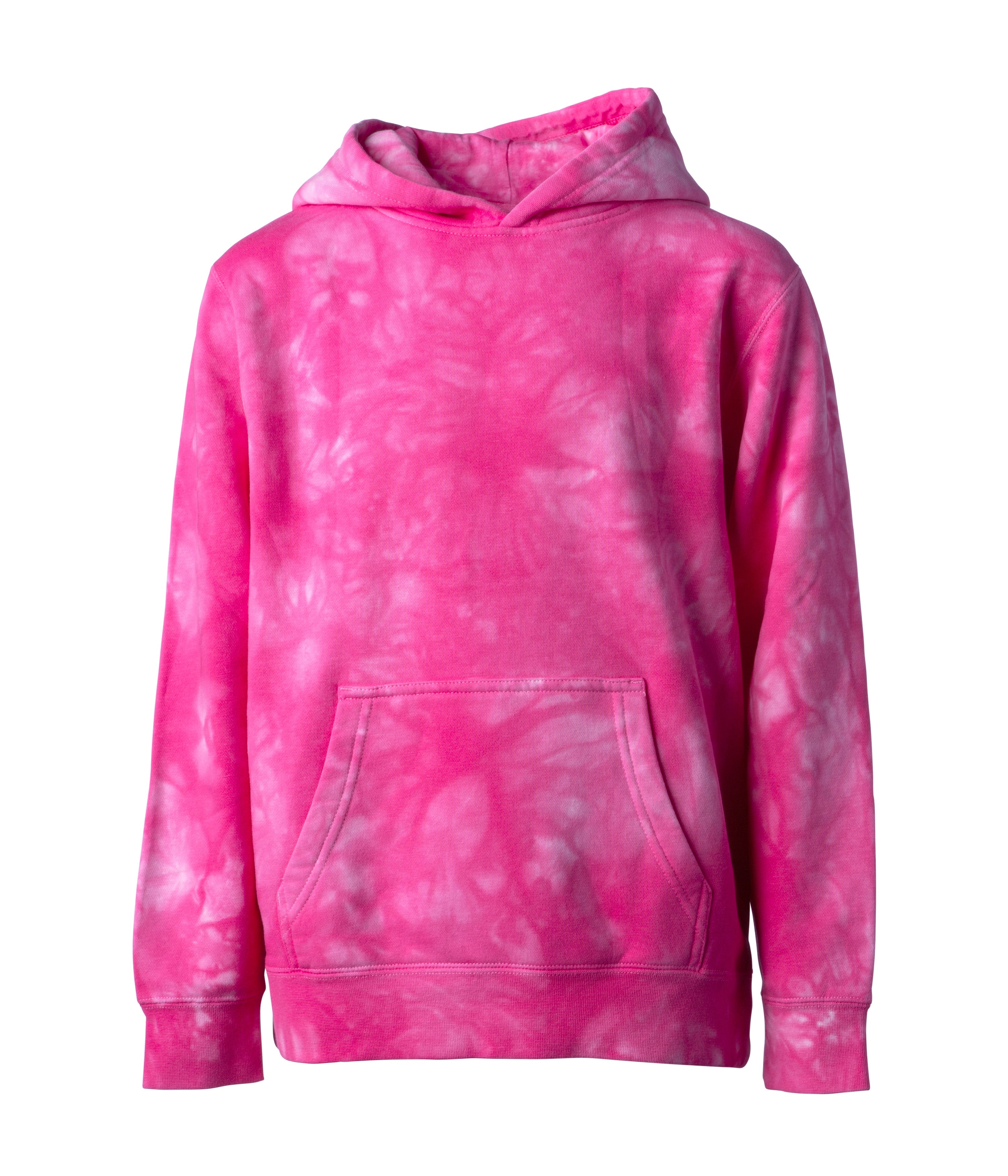 Independent Trading Company Youth Midweight Tie Dye Hooded Pullover - view 6