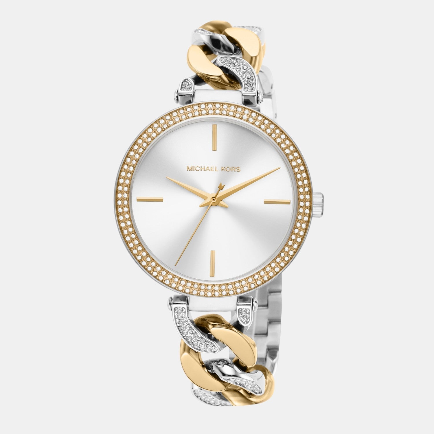Michael Kors Catelyn Women Quartz White Dial Analog Stainless Steel Watch MK4633 - view 2