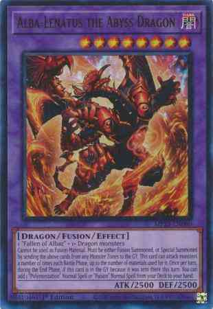 Yu-Gi-Oh! Alba-Lenatus the Abyss Dragon - MP23-EN080 - Ultra Rare - 1st Edition