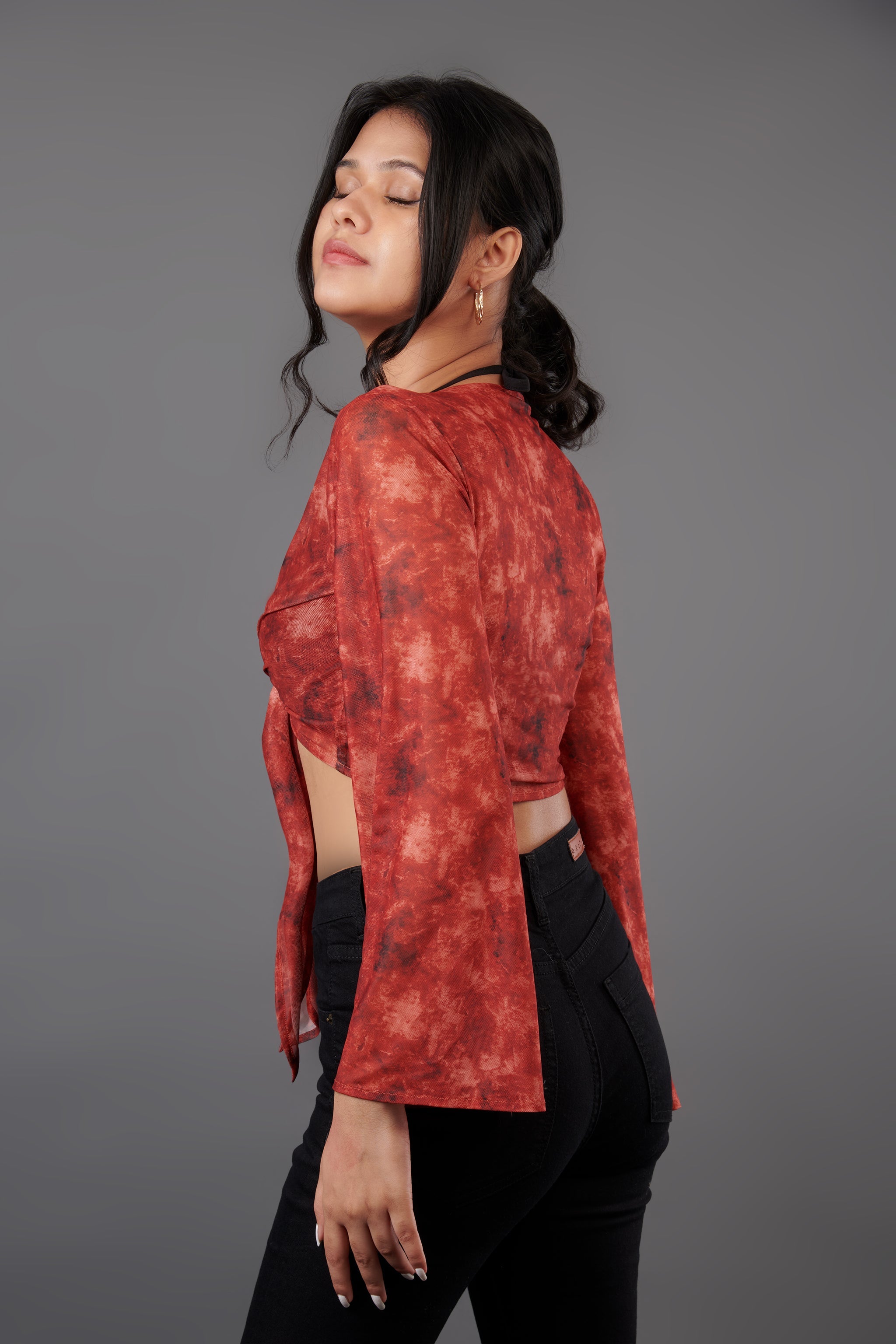 Y2K Layered Mesh Top - view 3