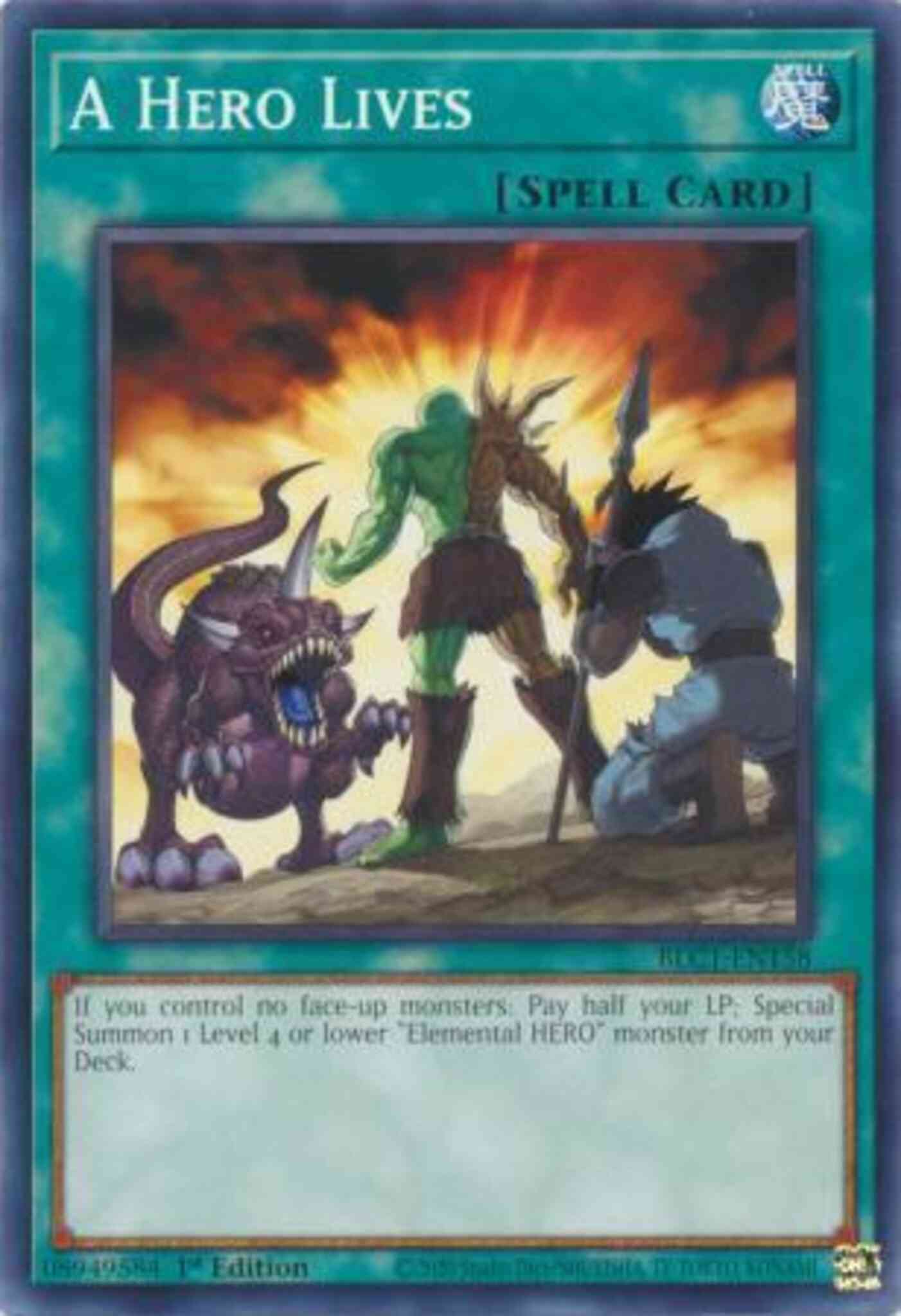 Yu-Gi-Oh! A Hero Lives - BLC1-EN158 - Common - 1st Edition